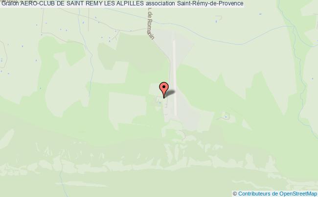 plan association Aero-club De Saint Remy Les Alpilles Saint-Rémy-de-Provence