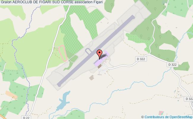 plan association Aeroclub De Figari Sud Corse Figari