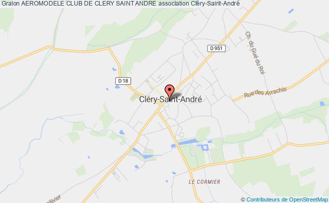 plan association Aeromodele Club De Clery Saint Andre Cléry-Saint-André
