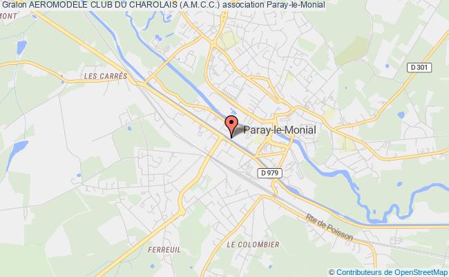 plan association Aeromodele Club Du Charolais (a.m.c.c.) Paray-le-Monial