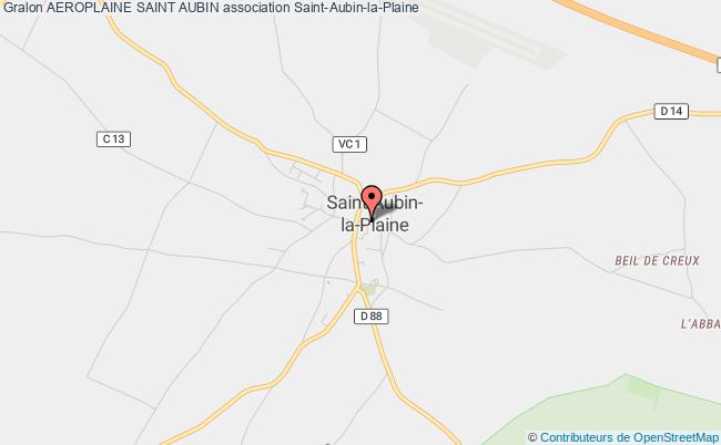 plan association Aeroplaine Saint Aubin Saint-Aubin-la-Plaine