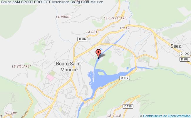 plan association A&m Sport Project Bourg-Saint-Maurice