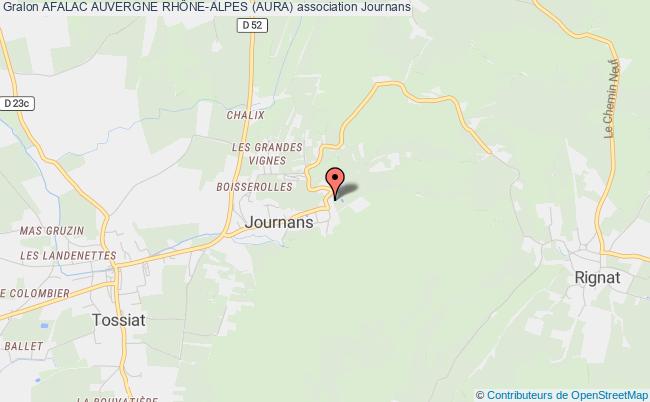 plan association Afalac Auvergne RhÔne-alpes (aura) Journans