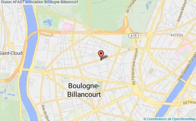 plan association Afast Boulogne-Billancourt