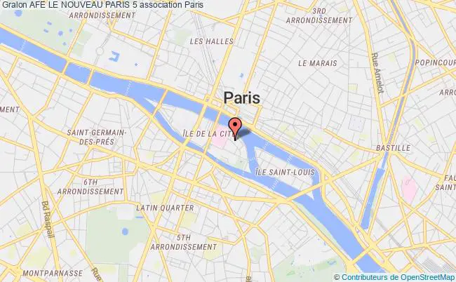 plan association Afe Le Nouveau Paris 5 Paris