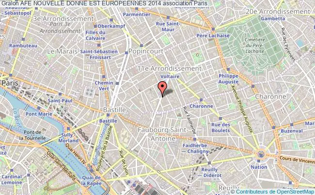 plan association Afe Nouvelle Donne Est Europeennes 2014 Paris
