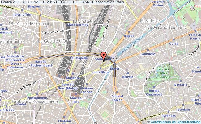 plan association Afe Regionales 2015 Eelv Ile De France Paris