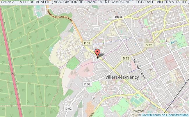 AFE VILLERS-VITALITE ( ASSOCIATION DE FINANCEMENT CAMPAGNE ELECTORALE  VILLERS-VITALITE )
