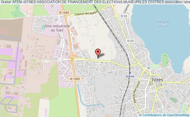 plan association Afem-istres Association De Financement Des Elections Municipales D'istres Istres