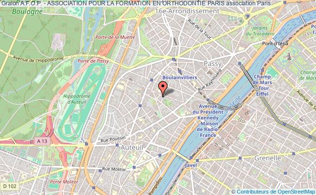 A.F.O.P. - ASSOCIATION POUR LA FORMATION EN ORTHODONTIE PARIS