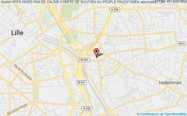plan association Afps Nord Pas De Calais Comite De Soutien Au Peuple Palestinien Lille