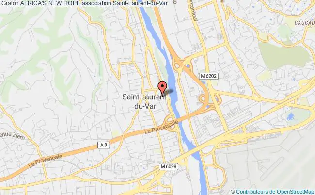 plan association Africa's New Hope Saint-Laurent-du-Var