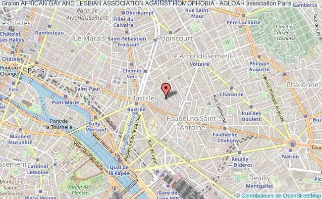 plan association African Gay And Lesbian Association Against Homophobia - Agloah Paris