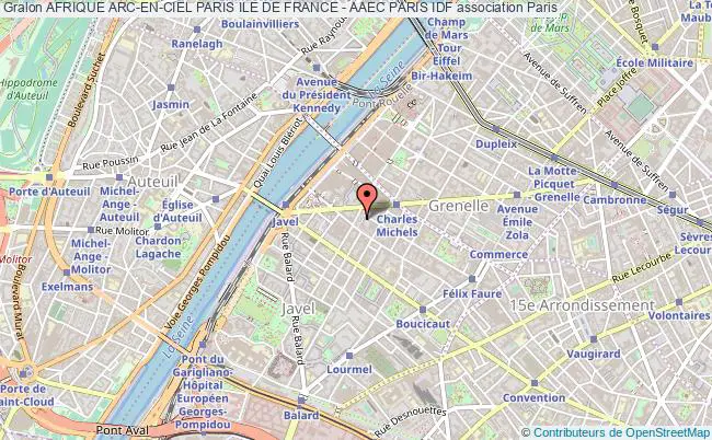 plan association Afrique Arc-en-ciel Paris Ile De France - Aaec Paris Idf Paris