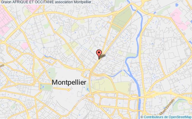 plan association Afrique Et Occitanie Montpellier