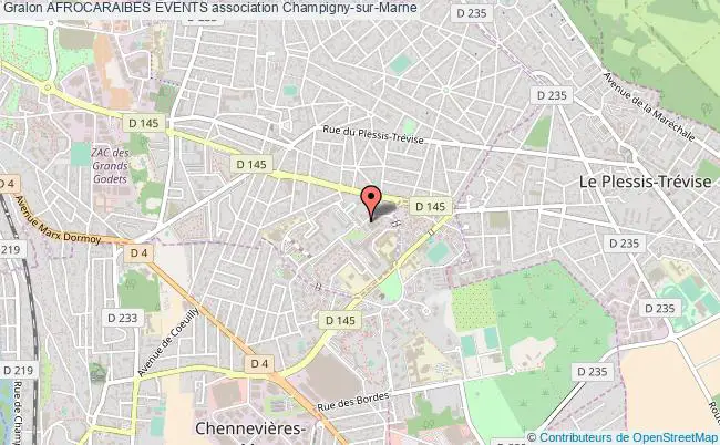 plan association Afrocaraibes Events Champigny-sur-Marne
