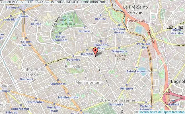 plan association Afsi Alerte Faux Souvenirs Induits Paris