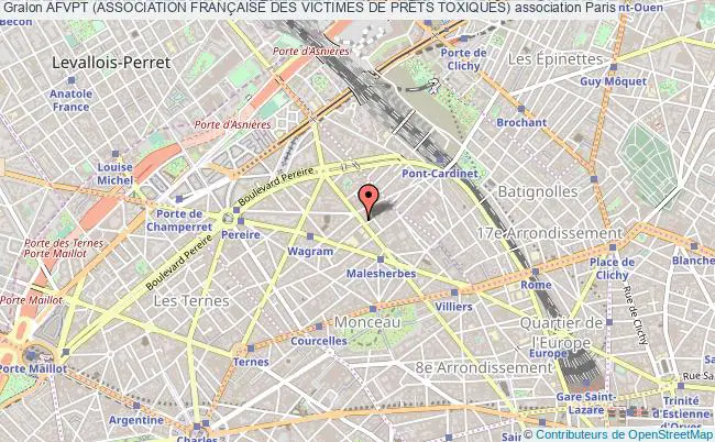 plan association Afvpt (association FranÇaise Des Victimes De PrÊts Toxiques) Paris