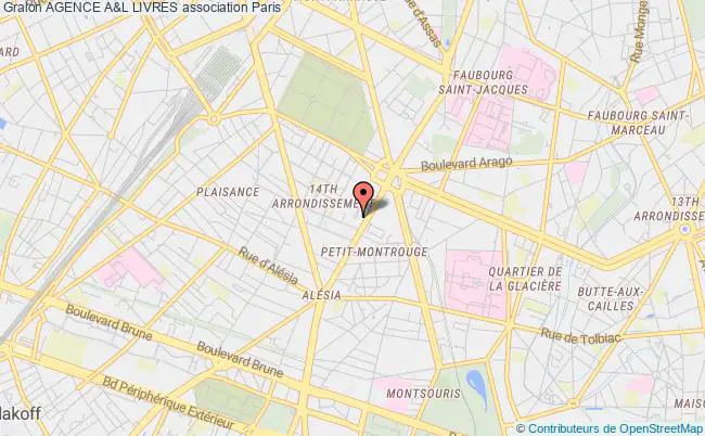 plan association Agence A&l Livres Paris