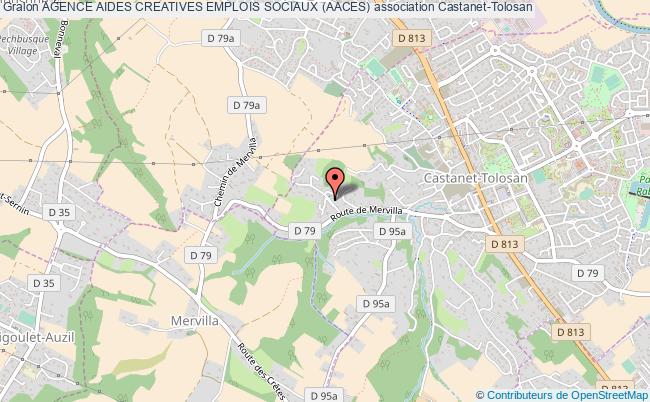 plan association Agence Aides Creatives Emplois Sociaux (aaces) Castanet-Tolosan