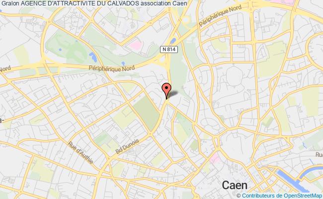 plan association Agence D'attractivite Du Calvados Caen