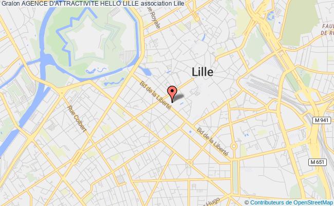 plan association Agence D'attractivite Hello Lille Lille
