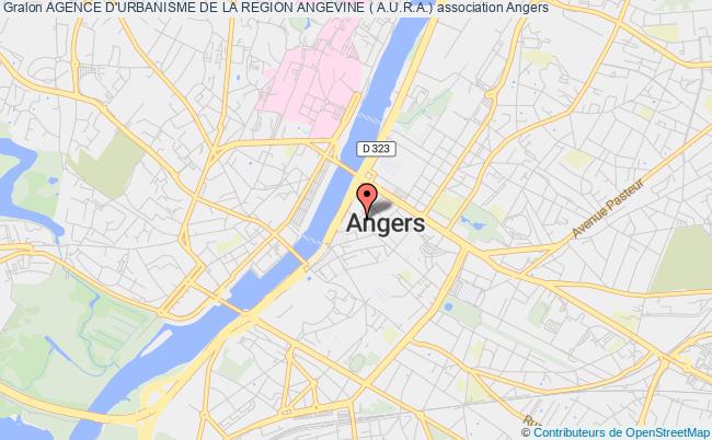 plan association Agence D'urbanisme De La Region Angevine ( A.u.r.a.) Angers