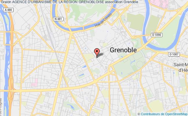 plan association Agence D'urbanisme De La Region Grenobloise Grenoble