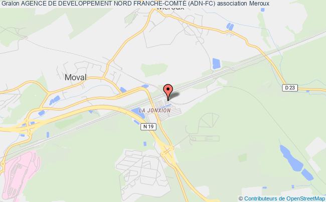 plan association Agence De Developpement Nord Franche-comtÉ (adn-fc) Meroux