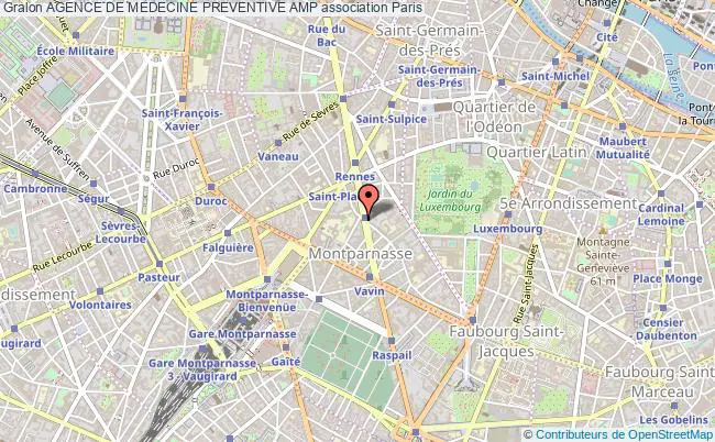 plan association Agence De Medecine Preventive Amp Paris