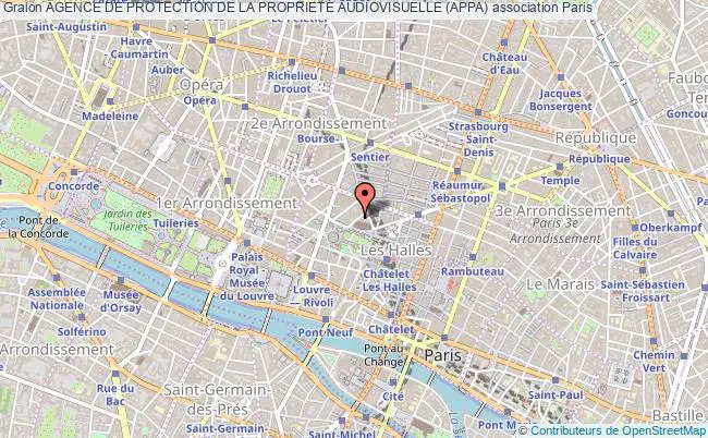 plan association Agence De Protection De La Propriete Audiovisuelle (appa) Paris