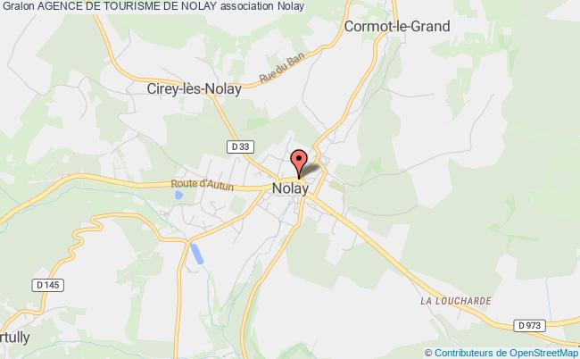 plan association Agence De Tourisme De Nolay Nolay
