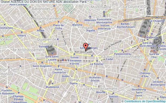 plan association Agence Du Don En Nature Adn Paris