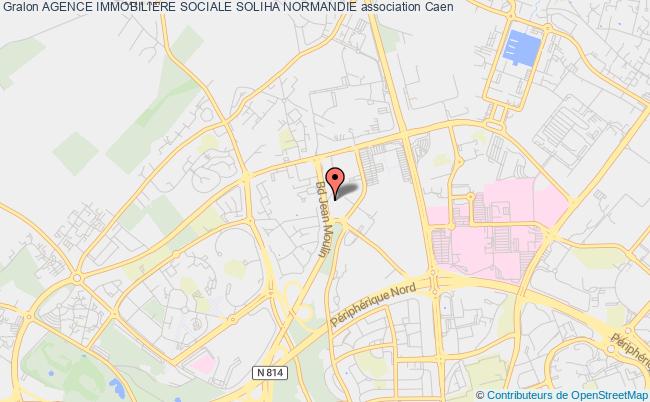 plan association Agence Immobiliere Sociale Soliha Normandie Caen
