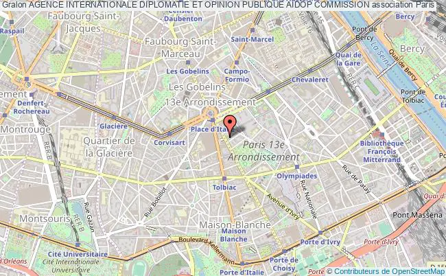 plan association Agence Internationale Diplomatie Et Opinion Publique Aidop Commission Paris