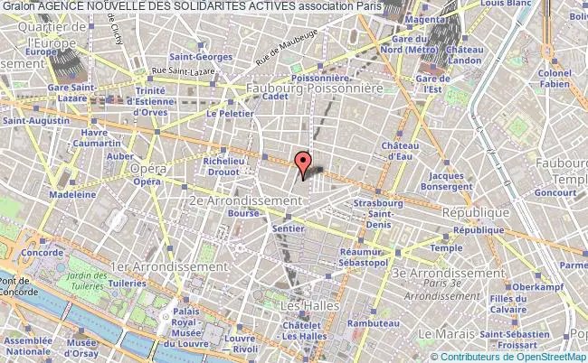 plan association Agence Nouvelle Des Solidarites Actives Paris