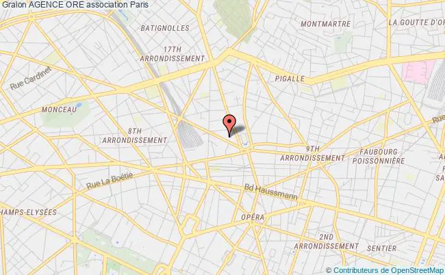plan association Agence Ore Paris
