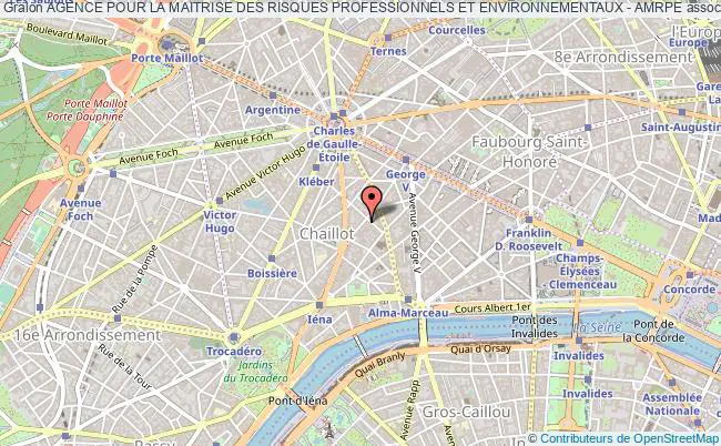 plan association Agence Pour La Maitrise Des Risques Professionnels Et Environnementaux - Amrpe Paris