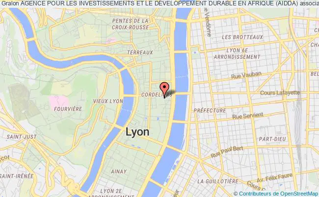 plan association Agence Pour Les Investissements Et Le DÉveloppement Durable En Afrique (aidda) Lyon