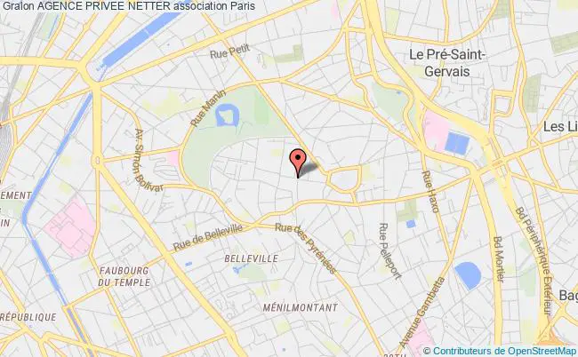 plan association Agence Privee Netter Paris