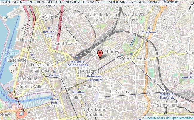 plan association Agence Provencale D'economie Alternative Et Solidaire (apeas) Marseille