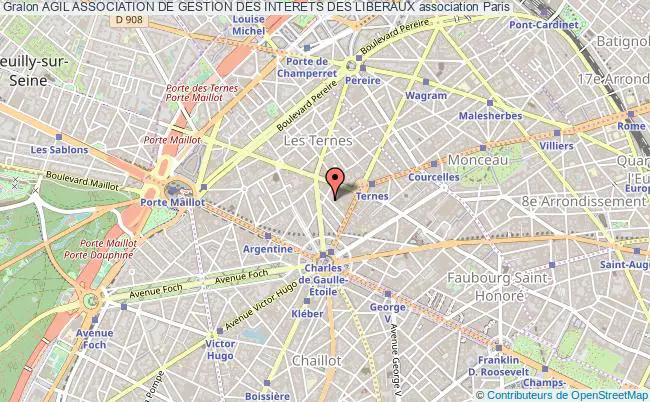 plan association Agil Association De Gestion Des Interets Des Liberaux Paris