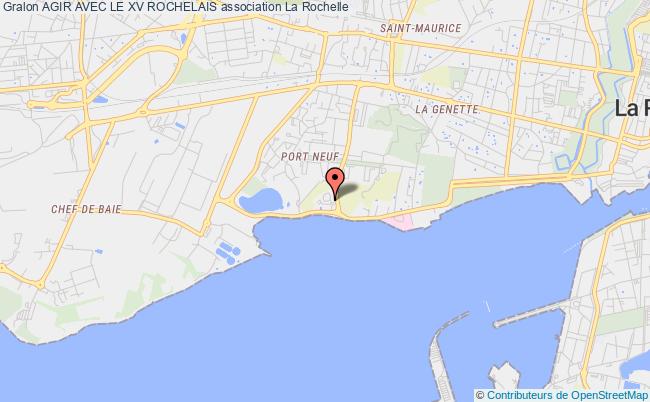 plan association Agir Avec Le Xv Rochelais La Rochelle