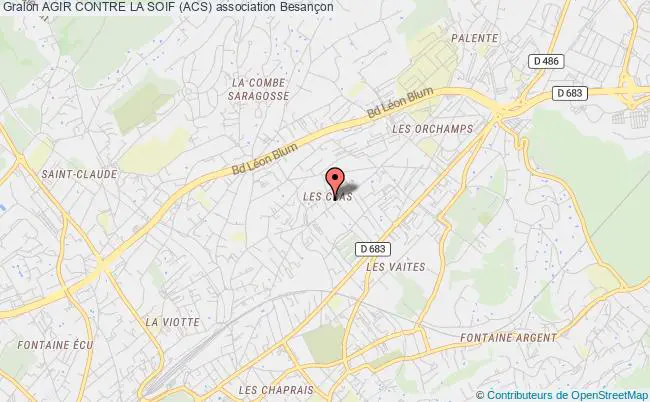 plan association Agir Contre La Soif (acs) Besançon