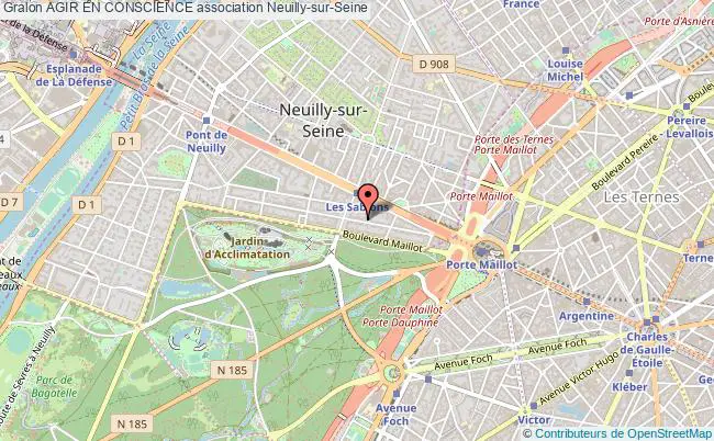 plan association Agir En Conscience Neuilly-sur-Seine