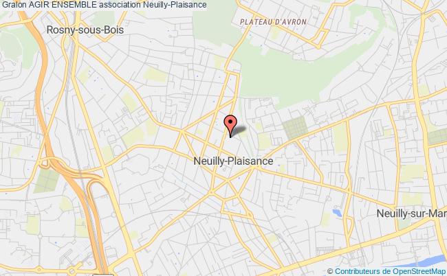 plan association Agir Ensemble Neuilly-Plaisance