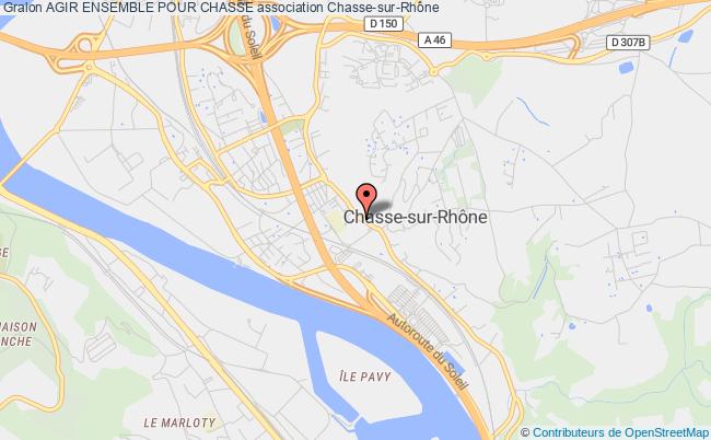 plan association Agir Ensemble Pour Chasse Chasse-sur-Rhône