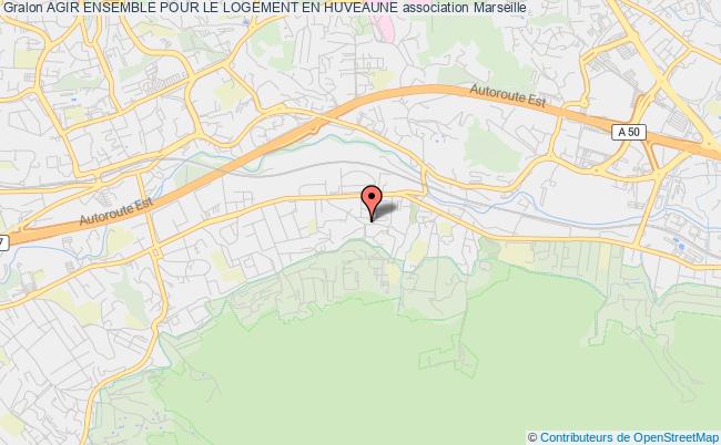 plan association Agir Ensemble Pour Le Logement En Huveaune Marseille
