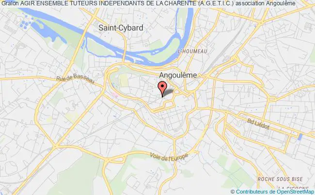plan association Agir Ensemble Tuteurs Independants De La Charente (a.g.e.t.i.c.) Angoulême