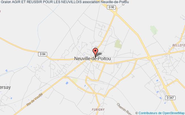 plan association Agir Et Reussir Pour Les Neuvillois Neuville-de-Poitou